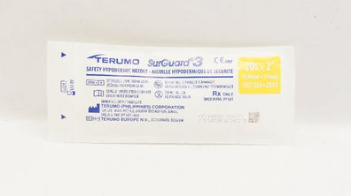 Terumo SG3+2051 SurGuard Safety Hypodermic Ndle 2inch